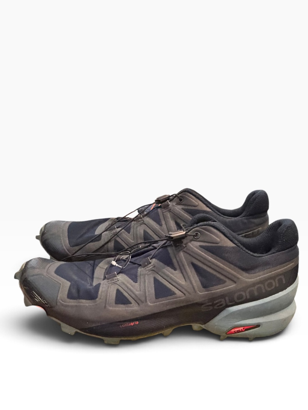 Salomon Speedcross 5 Gore-Tex Waterproof Blue Low Top Lace-Up Sneaker 407963